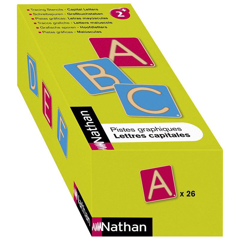 Leren schrijven - Hoofdletters zien & voelen