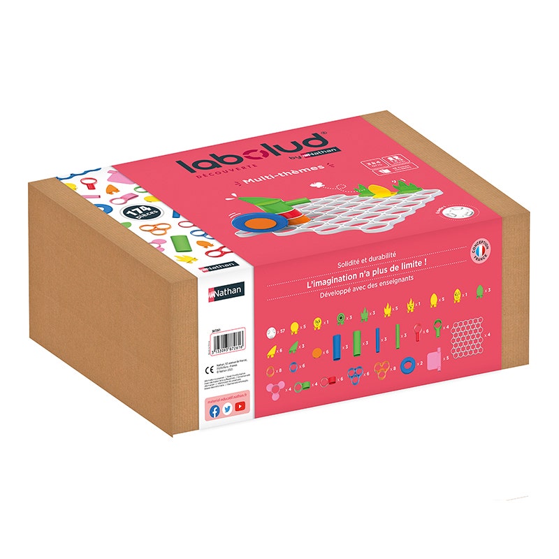 Labolud - Basis Constructieset - 174 onderdelen