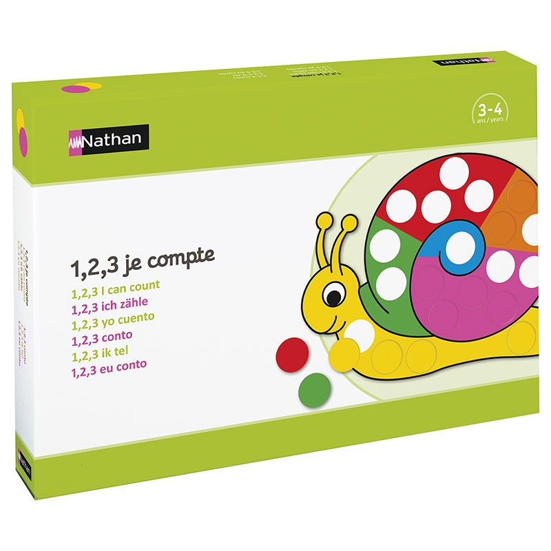 1, 2, 3 - Ik kan tellen