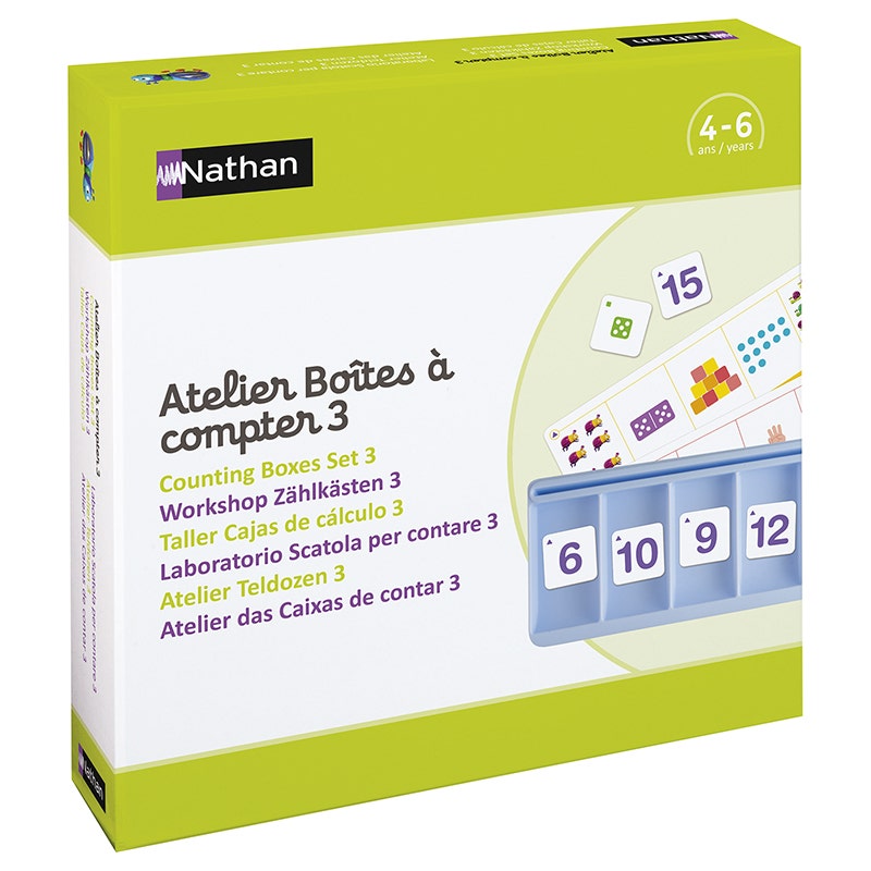 Leren Tellen Box 3 - getallen 0 t/m 16