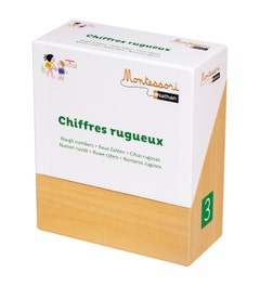 Montessori - Voelkaarten Getallen 0 t/m 9