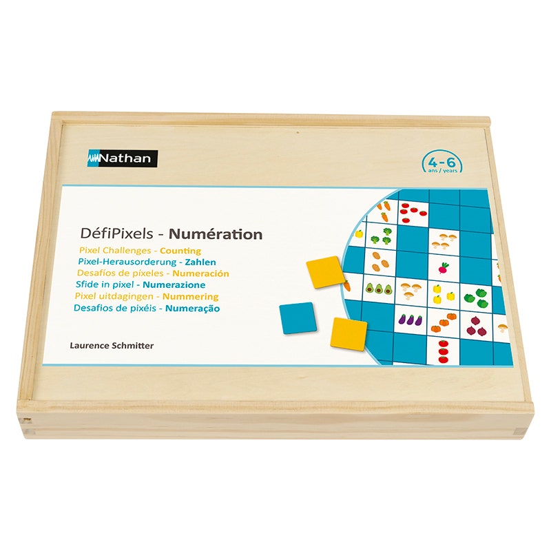 Pixel Uitdagingen - Nummering van 1 t/m 10