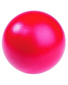 Rode bal gemaakt van schuim (16 cm)