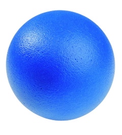 Foam bal 16 cm (blauw)