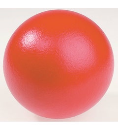 Foam bal 18 cm (rood)