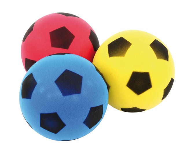 Zachte Voetballen (set van 3)