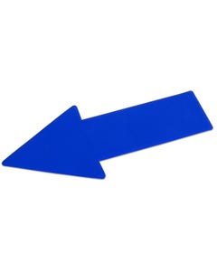Vloer markering pijl (blauw)