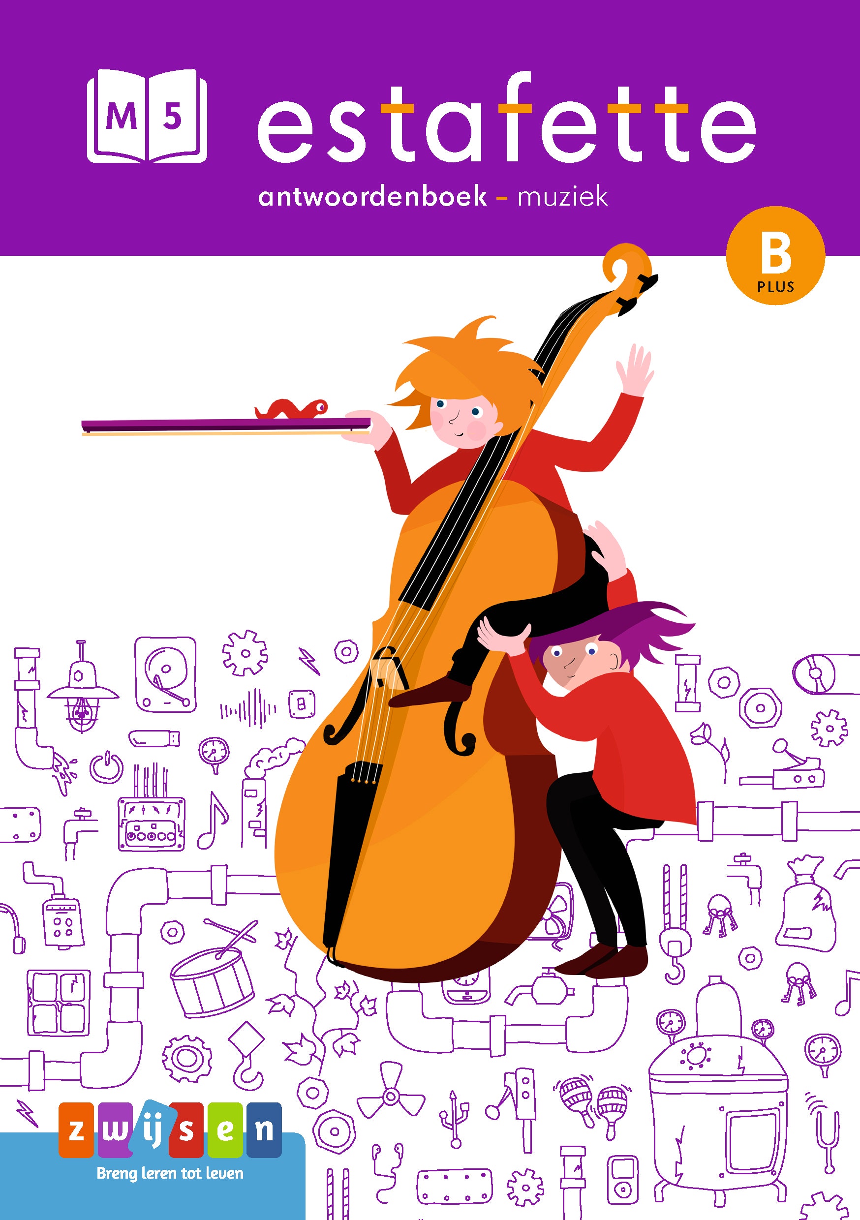 Estafette editie 3 - Groep 5 - antwoordenboek M5-B plus