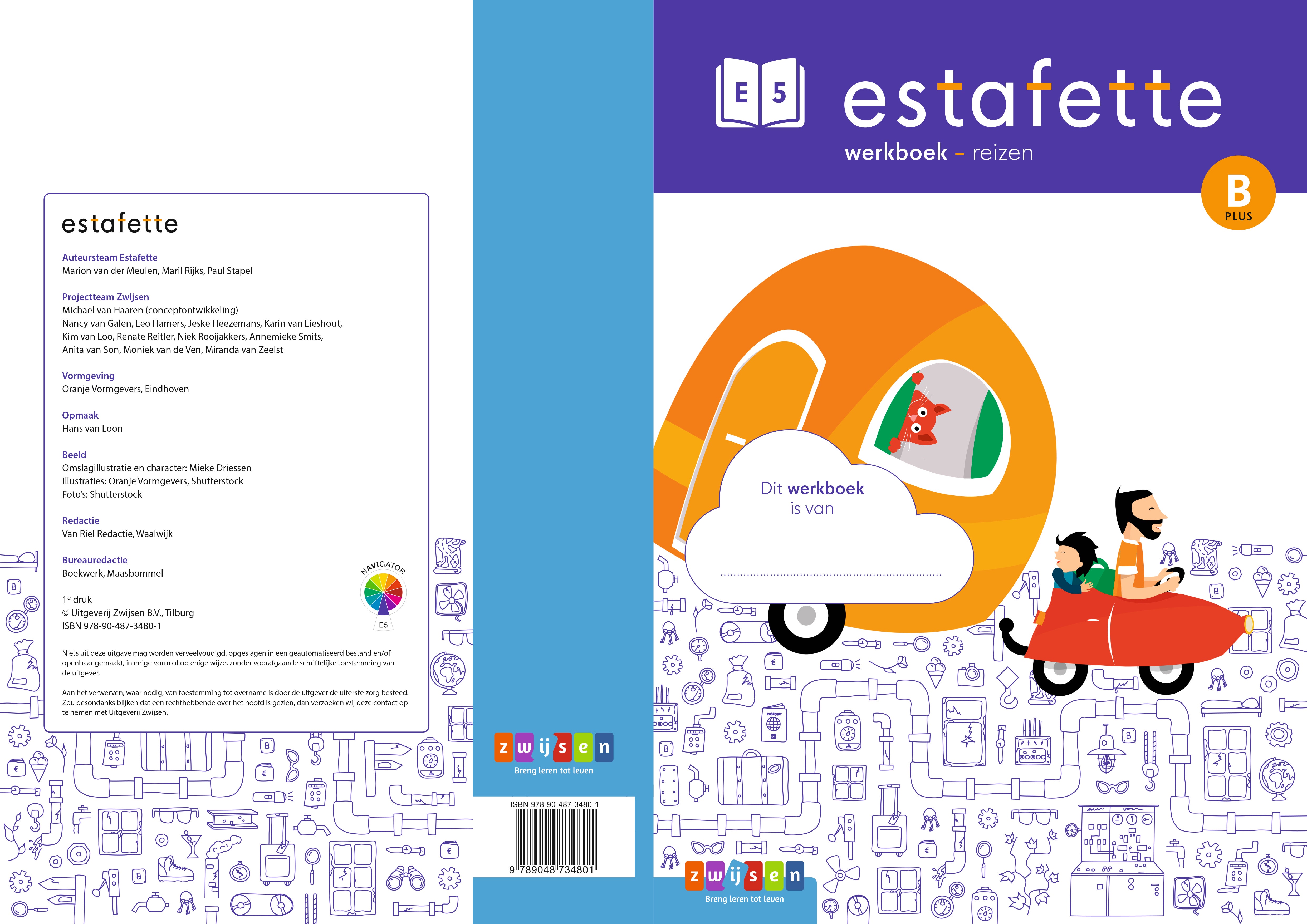 Estafette editie 3 - Groep 5 - werkboek E5-B plus (1 ex.)