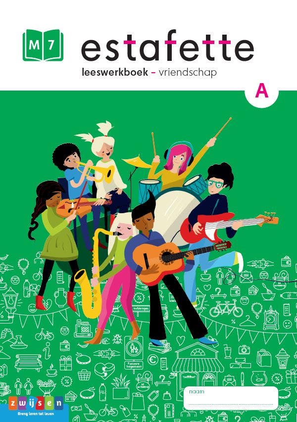 Estafette editie 3 - Groep 7 - leeswerkboek M7-A (1 ex.)