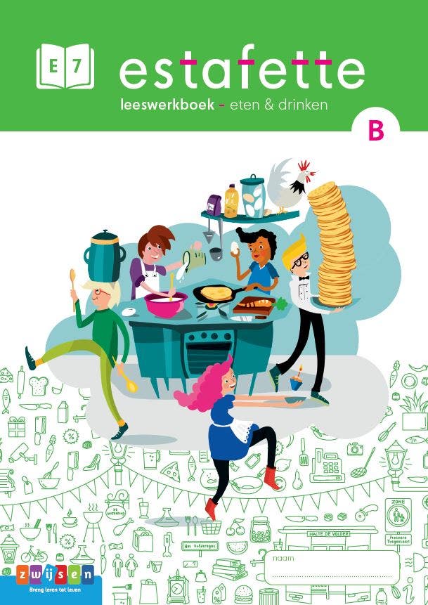 Estafette editie 3 - Groep 7 - leeswerkboek E7-B (1 ex.)