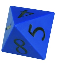 Dobbelsteen octhahedron 1-8