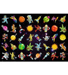 Beloningsstickers astronauten