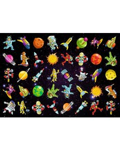 Beloningsstickers astronauten