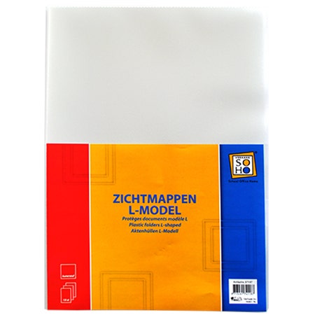Zichtmappen L-model A4 10 stuks