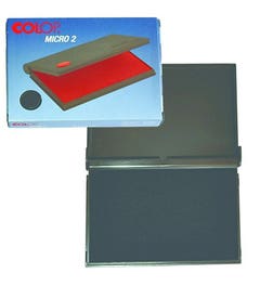 Stempelkussen 7 x 11cm zwart