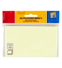 Zelfklevende memo's 127x76mm