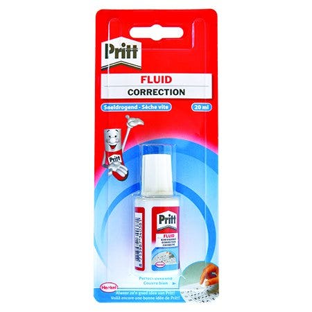 Pritt correctie vloeistof 20ml op blister