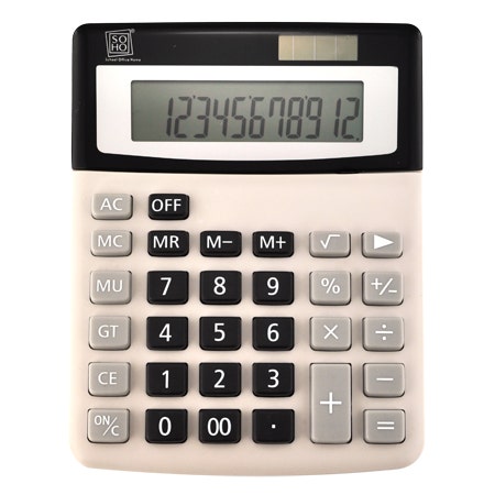 Rekenmachine 15x12cm
