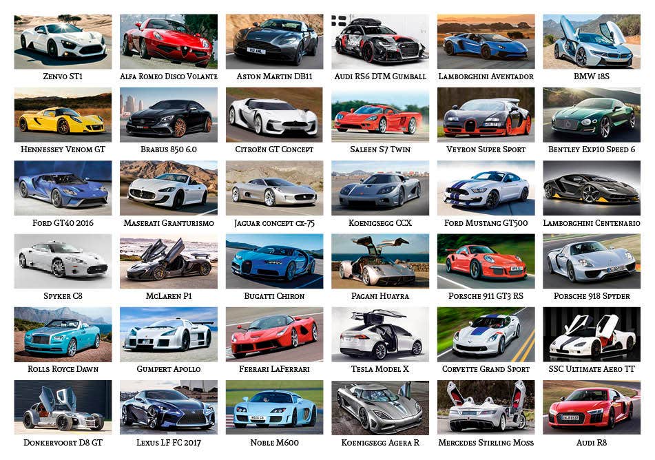 Beloningsstickers stoere sportauto's met naam