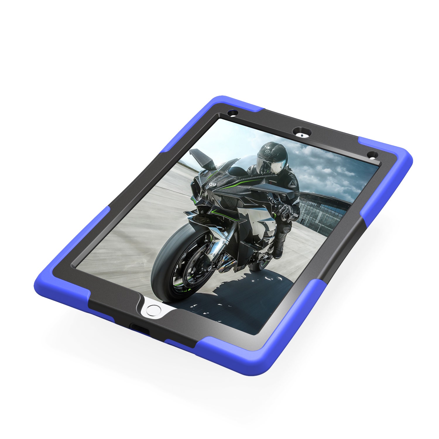 Leba Q1 iPad protectorCase blauw