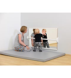 Grijze vloerspeelmat