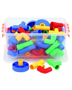 Constructiebuizen met wielen (64 stuks)