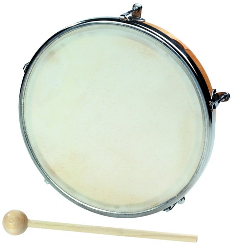 Hand Drum 20 cm met slagstok