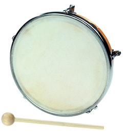 Hand Drum 20 cm met slagstok