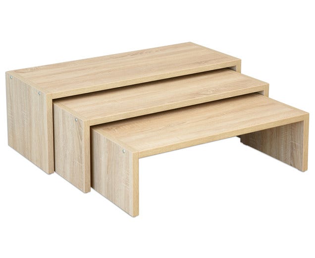 Stapelbank - set van 3