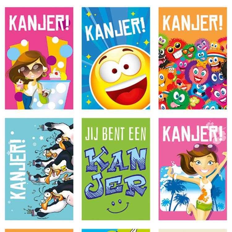 Beloningsstickers Kanjerstickers
