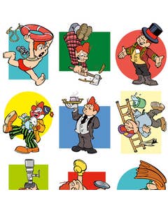 Beloningsstickers Beroepen