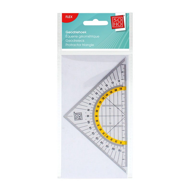 Flexibele geodriehoek