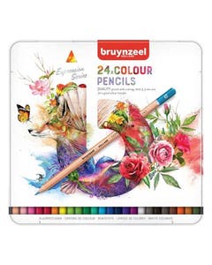 Bruynzeel Expression 24 kleurpotloden in blik