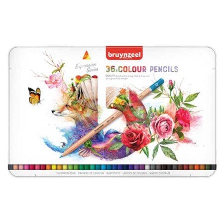 Bruynzeel Expression 36 kleurpotloden in blik
