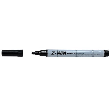 Zebra Whiteboardmarkers Z-WM zwart 2mm