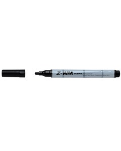 Zebra Whiteboardmarkers Z-WM zwart 2mm