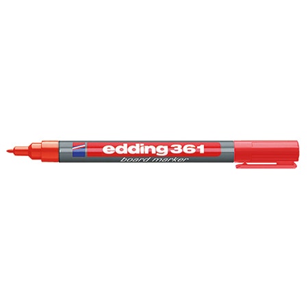 Edding 361 whiteboardmarker 1mm rood
