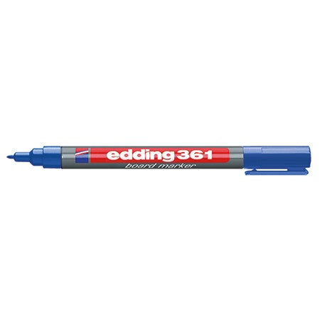 Edding 361 whiteboardmarker 1mm blauw