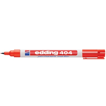 Edding 404 rood 0.75mm ronde punt