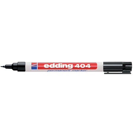 Edding 404 zwart 0.75mm ronde punt