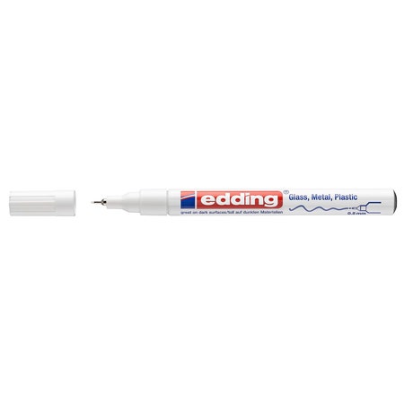 Edding 780 glanslakmarker 0.8mm wit