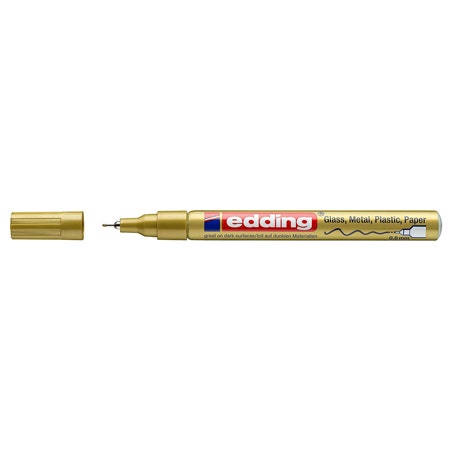 Edding 780 glanslakmarker 0.8mm Goud