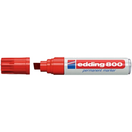 Edding 800 rood 4-12mm blokpunt