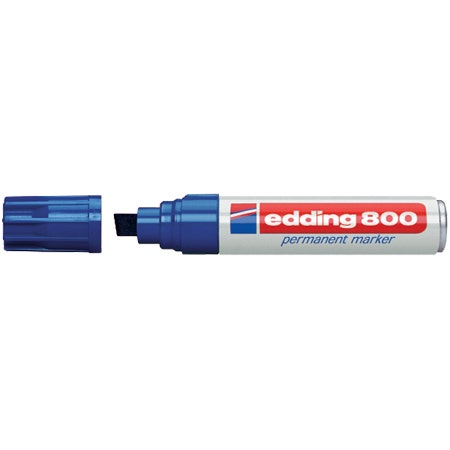 Edding 800 blauw 4-12mm blokpunt