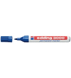 Edding 3000 blauw 1.5-3mm ronde punt