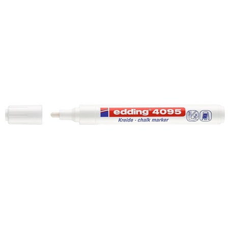 Edding 4095 krijtmarker 2-3mm wit