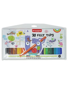 Bruynzeel Kids 30 viltstiften in etui