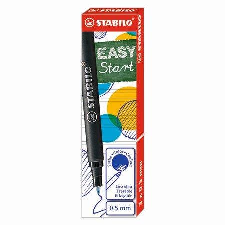 Stabilo Easy Original vullingen 3 stuks blauw 0.5mm