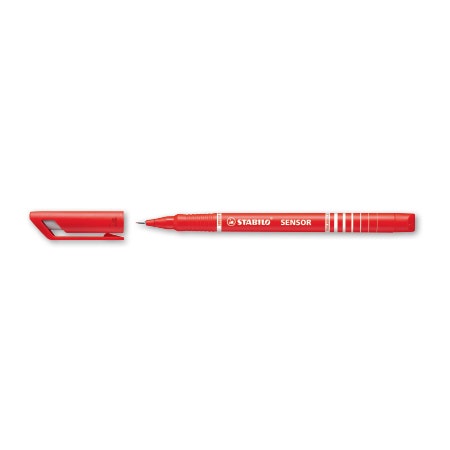Stabilo Sensor Fineliners 0.3mm rood